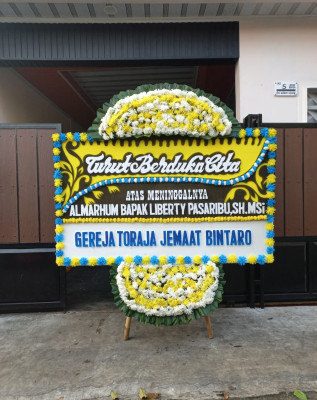 Papan Bunga Duka di Mencirim