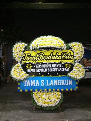 Papan Bunga Duka di Mencirim